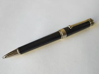 Montegrappa Ducale Black & Palladium Ballpoint Pen • $115.94