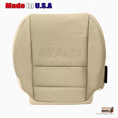 For 2007 To 2012 Acura MDX Passenger Bottom Perforated Leather Seat Cover In Tan • $151.52