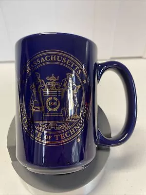 Massachusetts Institute Of Technology  Mens Et Manus 1861 Mug Blue • $15