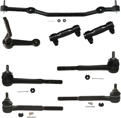 $148.39 • Buy 8 Pc Steering Kit Center Link Tie Rod End Idler Arm Chevelle Special 68-70