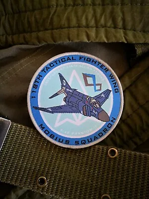 Ace Combat ISAF Mobius F-4 Phantom II Aircraft Military Morale Fighter Patch • $9.99