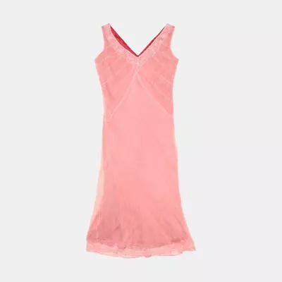 Maria Grachvogel Summer Dress / Size 14 / Maxi / Womens / Pink / Polyester • £39