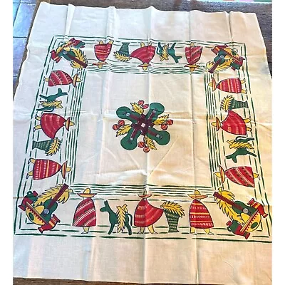 Vintage Mexican Themed Towel- Great Graphics! • $15