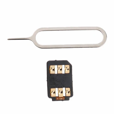 £7.36 • Buy R-SIM 12 Fits For IPhone 5 6 6s 7 8 Plus IOS11 LTE 4G Nano Unlock Cloud RSIM