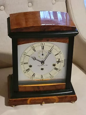 Franz Hermle 1052-020 SK  Clock With Key Made In Germany  Working 13  Tall X 10  • $899