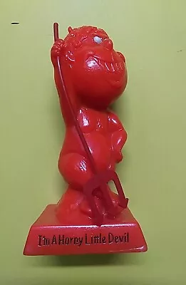 Red Devil 1971 R & W Berries Co.  I’M A HORNY LITTLE DEVIL Fun Gift 6  Mancave • $33