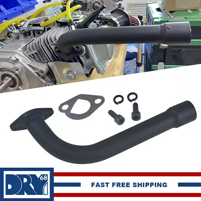 Exhaust Pipe For Predator 196cc 212cc Honda GX160 GX200 Coleman CT200U Mini Bike • $18