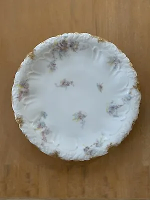 $19.99 • Buy Vintage Hand Painted Floral 8  CH Field Haviland Limoges Plate Made In France