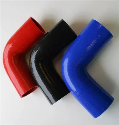 Elbow 90 Degree Hose Bend Coolant Radiator Air Water 3-PLY Silicone ALL SIZE • $11.59