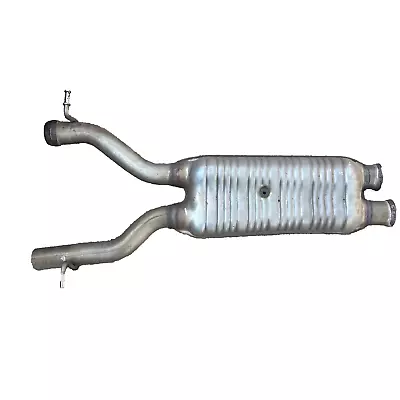 08-12 Mercedes W204 C300 E350 Exhaust Central Resonator Mid Pipe Silencer OEM • $142.03