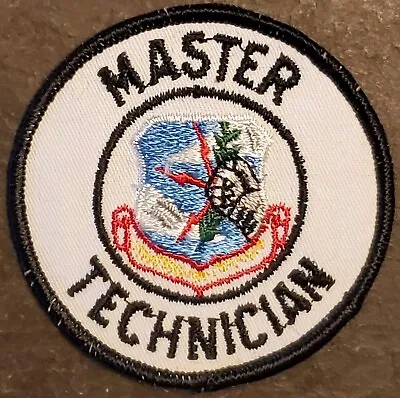 1960s USAF Air Force SAC Strategic Command Squadron Master Technician Patch VTG • $12.99