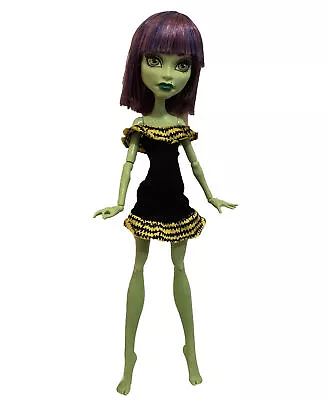 Monster High Create A Monster Doll CAM Green Witch Wig Dress  Mattel 2011 • $26.37