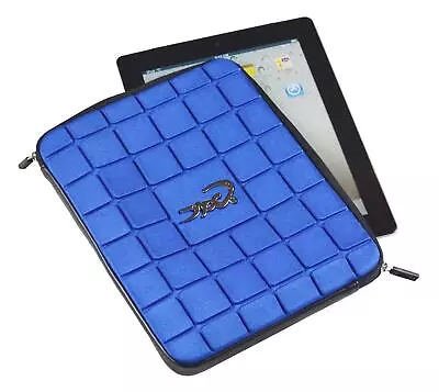 10  Inch Neoprene Sleeve Case Cover Bag For 10  Inch Laptop Tablet IPad Blue • £6.62