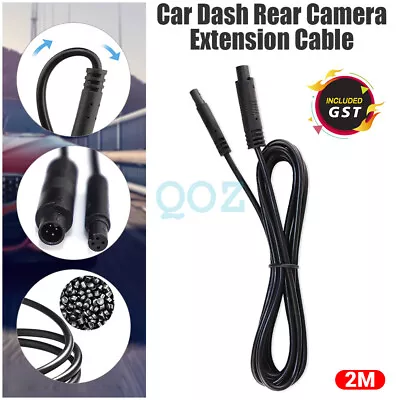 $9.85 • Buy Car Dash Rear Camera Extension Cable Backup Reverse Cam 4pin Extension Wire Cord