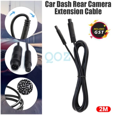 $9.85 • Buy Car Dash Rear Camera Extension Cable Backup Reverse Cam 4pin Extension Wire Cord