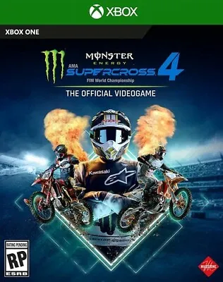 Monster Energy Supercross 4 - Microsoft Xbox One • $5