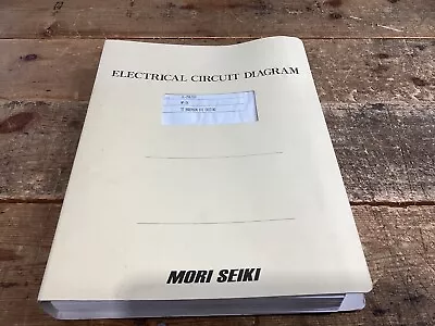 Mori Seiki Electrical Circuit Diagram ZL-25B/500 • $68