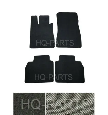 New 4 Pieces Black Nylon Carpet Floor Mats Fit For 98-05 Mercedes S Class • $48.88