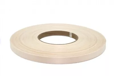 Maple 7/8  X 50' Roll Peel And Stick Wood Veneer Edge Banding Strong Adhesive • $34