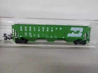 Red Caboose # 15412-6~ Burlington Northern 3-bay Hopper Car # 185199~n Scale • $25