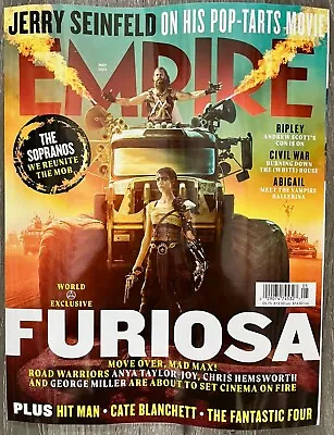 Empire Magazine Uk - May 2024 - Furiosa - Brand New • $14.99