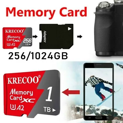 Micro SD Card 32GB 64GB 128GB 256GB 512GB TF Class 10 For Android Phone • $9.69