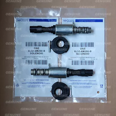 2Pcs VCT Camshaft Timing Solenoid Valve For 04-10 Ford F-150 Expedition 4.6 5.4L • $48.88