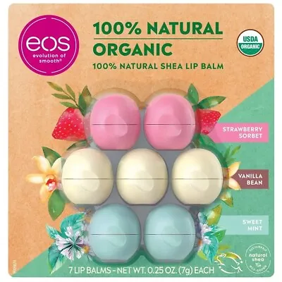 Eos USDA Organic Lip Balm 7 Spheres • $28.99