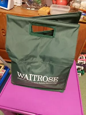 WAITROSE  HEAVY DUTY Shopping Bag  LARGE 46x35x21cm • £20