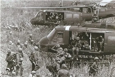 Vietnam  War  Photos --  US Soldier - Landing Zone • $3.99