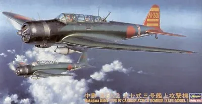 Hasegawa HA-09076 1/48 Nakajima B5N2 Type 97 (Kate) Model 3 • $39.56