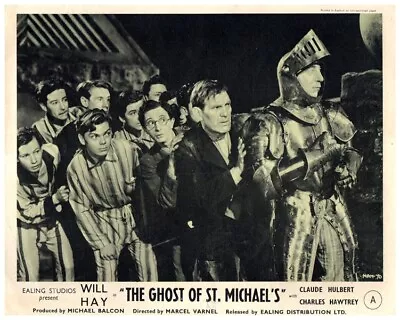 The Ghost Of St. Michael's 1941 Original UK Lobby Card Will Hay Charles Hawtrey • £28.92