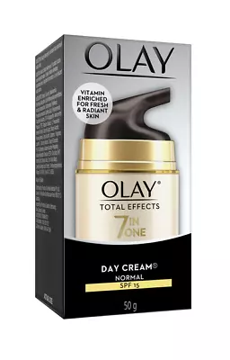 OLAY Total Effects 7 In One DAY Face Cream Normal SPF15 50g FREE SHIPPING RRP$40 • $39.90