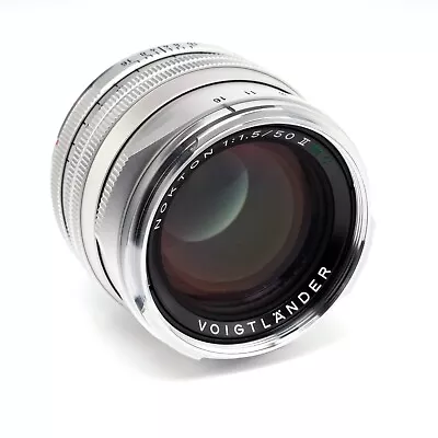 Voigtlander Nokton 50mm F/1.5 ASPH II Vintage Line Lens For Leica M-Mount • $599