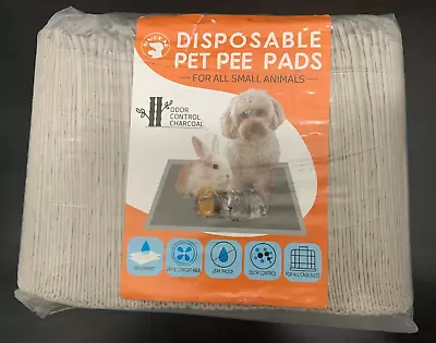 50 Guinea Pig Fleece Cage Liners Disposable Absorbent Non Slip Pee Pad Bedding • $29.99