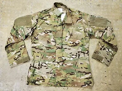 Multicam Flame Resistant FR Army Combat Uniform FRACU Top Size Large Long NEW • $25