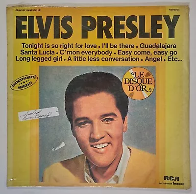 Elvis Presley Self-Titled LP France Impact SEALED • $5