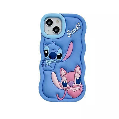 Lilo And Stitch Silicone Protector Case Cover For IPhone 6/7/8/SE/XR/11/12/13/15 • £9.69