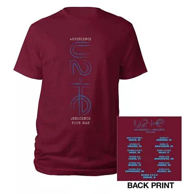 U2 I+E London Event 2018 T-Shirt Red New • $21.96