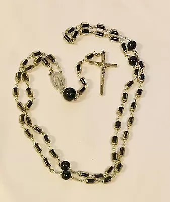 Refurbished Antique/Vintage Catholic Rosary Miraculous Medal Upcycled Beads • $0.99