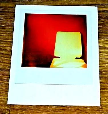 The Impossible Spectrum Project Photo Postcard ~ Chair With Red Background • £1.50