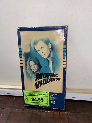 Moving Violation Stephen McHattie Kay Lenz Eddie Albert VHS • $14.99