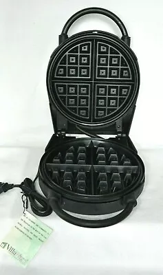 *Villaware* Professional Series Round Belgian Waffler Waffle Maker No. 3200 • $99.95