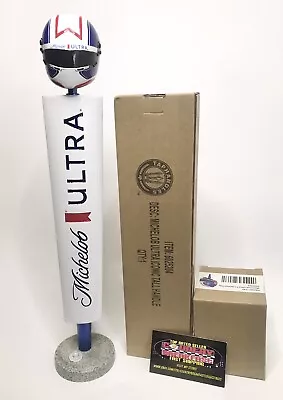 Michelob Ultra Formula 1 Racing Helmet Beer Tap Handle 15” Tall Brand New In Box • $89.95