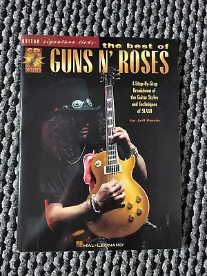 Signature Licks : Guns N' Roses Guitar Tab Book By Jeff Perrin (Paperback 1998)  • £5.99