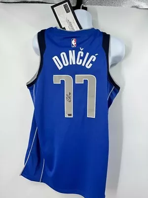 Luka Doncic Dallas Maverick Signed Autograph Nike Swing Jersey Panini Authentic • $599