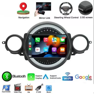 Android Radio For MINI COOPER R56 R60 07-13 Radio TouchScreen Stereo Carplay GPS • $264.75