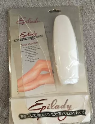 Vintage Epilady Hair Removal System 3 Coil *Packaging Damaged* Working Used • $40