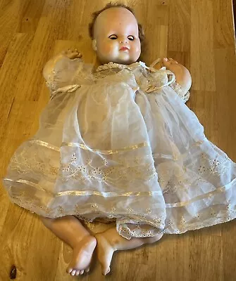 Antique Vintage Doll With Original Clothes Rubber Doll Old Original Sleepy Eyes • $29.99