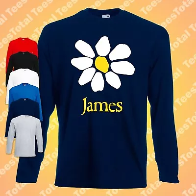 James The Band Tim Booth Daisy Long Sleeve TShirt 1990s Madchester Mondays Oasis • £18.99